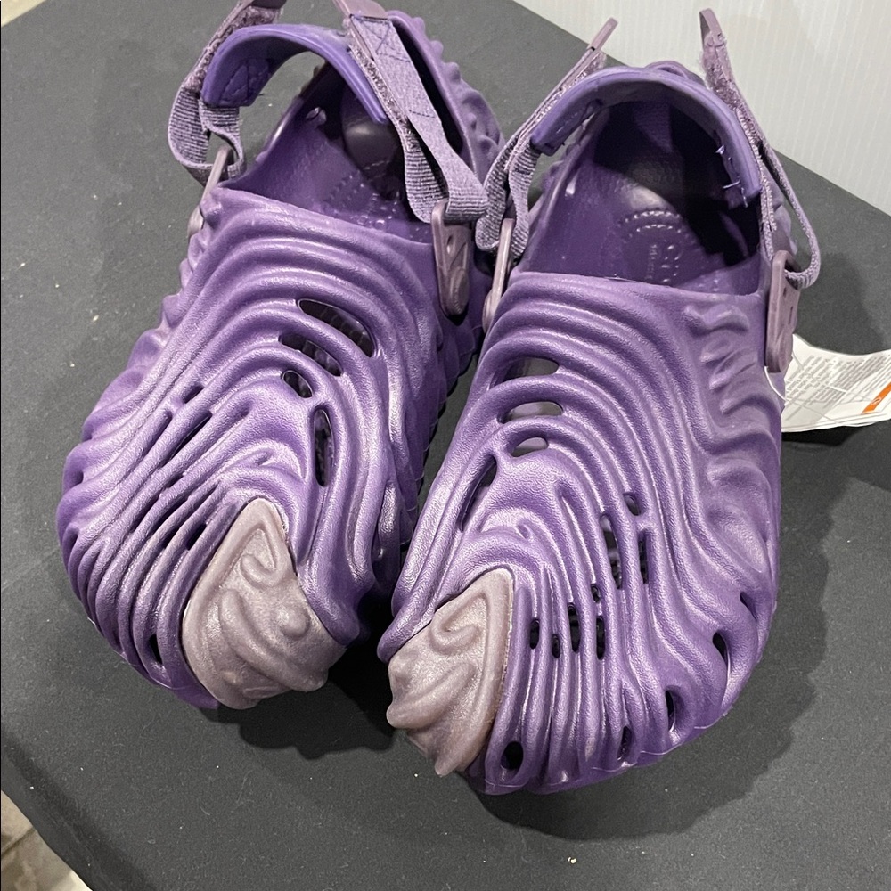 CROCS Genuine Salehe Bembury  Sandal Clogs with Light Lavender Toe Accents